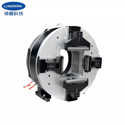 6-242mm Clamping Range Pneumatic Main Chuck untuk Peralatan CNC, Merawat Suku Cadang Mobil