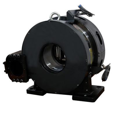 laser chuck F130 CNC Lathe Pneumatic Power Chuck dengan 4 rahang untuk Pipe Laser Cutting Machine