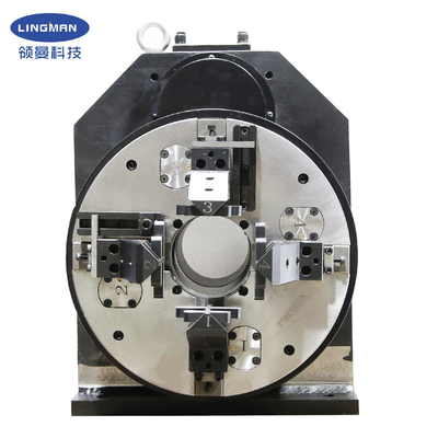 Steel Laser Chuck 90 Tarik Chuck Untuk Tabung Bulat Laser sepenuhnya tertutup Terintegrasi Belakang Chuck Bagian Depan Chuck