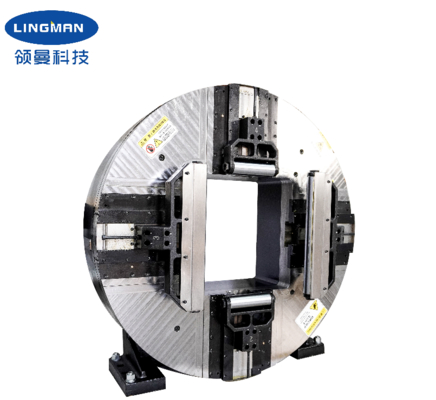 Chuck Laser Utama Putar 4 Rahang Full Stroke Untuk Pemotong Pipa F365DF Batas Kecepatan 100r/mnt Dan Gaya Penjepitan Tinggi
