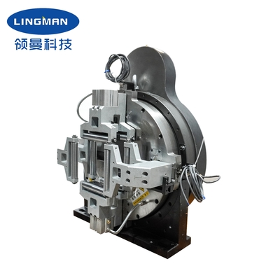 Full Stroke Hollow Professional Pneumatic Front Chuck F130CF 4 rahang untuk pemotongan laser serat pada tekanan 0,2-0,9Mpa