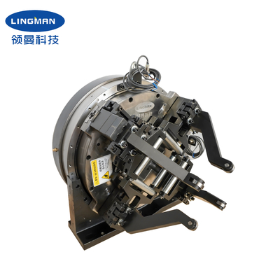 Lingman Laser Chuck 130mm Rentang Penjepitan Pneumatik untuk Pemotongan Pipa
