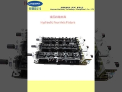 Lingman empat sumbu hidraulik penjepit empat sumbu pneumatik penjepit Chuck