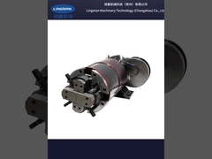 jenis tuas berongga empat rahang beraksi ganda makan chuck ((penuh melalui lubang)