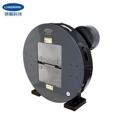 Lingman 245mm Ukuran Kerongkongan Pneumatic Laser Chuck dengan 2KN Clamping Force dan 235mm Jaw Stroke untuk Tube Cutting
