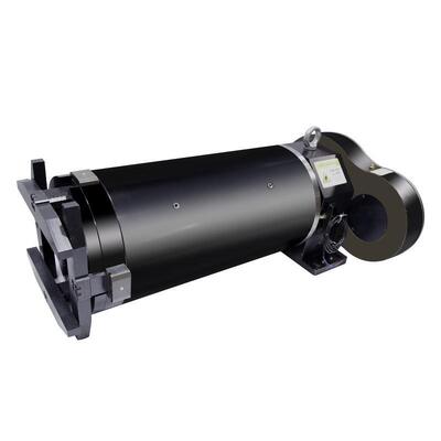 Lingman Laser Chuck R240T Four Jaw Double Acting dengan 80mm Jaw Stroke dan 6KN Clamping Force untuk Laser Pipe Cutting