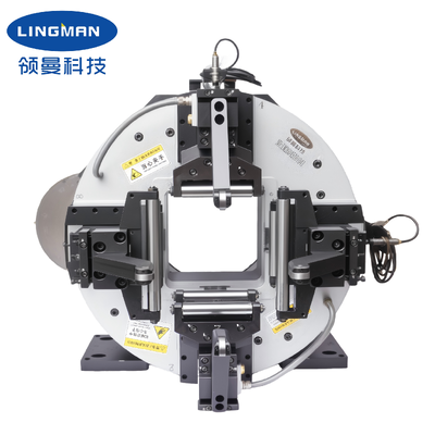 Laser Chuck dengan 124mm Jaw Stroke, 0.6KN Clamping Force, dan 6-130mm Clamping Range untuk Mesin Pemotong Tabung