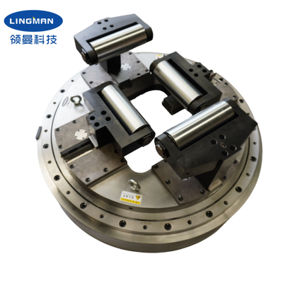 Chuck Putar Elektrik Khusus dengan OD 880mm, Stroke Rahang 260mm, dan Rotasi Presisi Tinggi untuk Pemesinan Tugas Berat