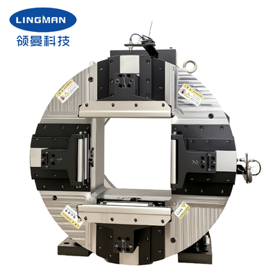Chuck Laser Pneumatik Ukuran Lubang 245mm 265mm Untuk Mesin Pemotong Pipa Laser